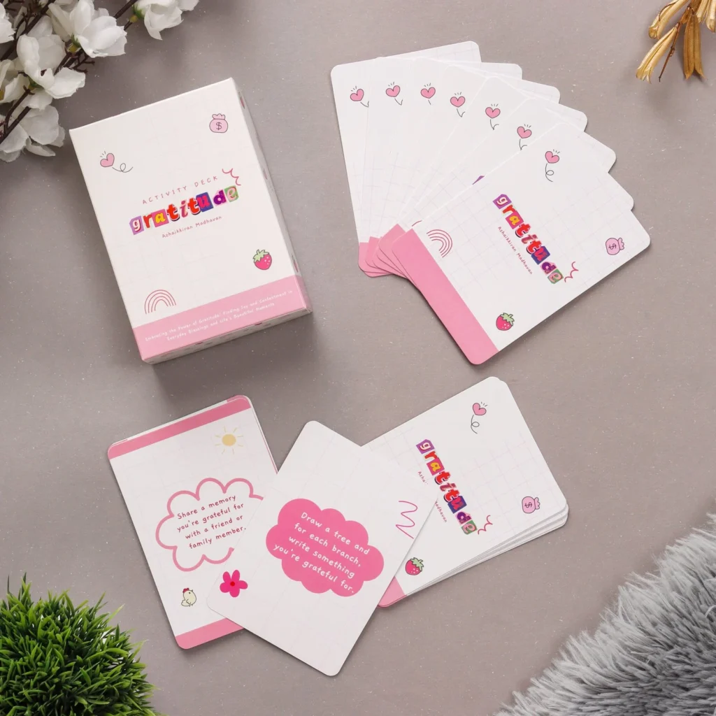 Gratitude Activity Deck: 50 Cards to Cultivate Appreciation and Joy