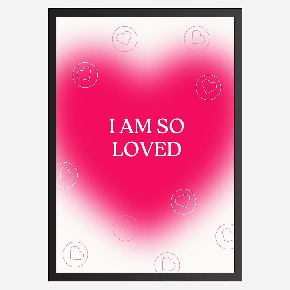 I am so loved - Wall Art A3 Size Photo Frame (297 x 420 mm)