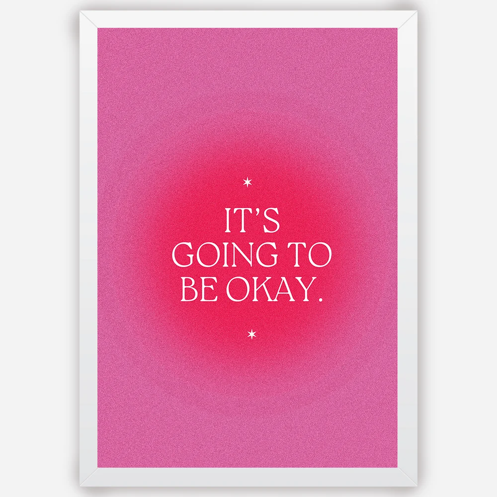 It's going to be okay - Wall Art A3 Size Photo Frame (297 x 420 mm)