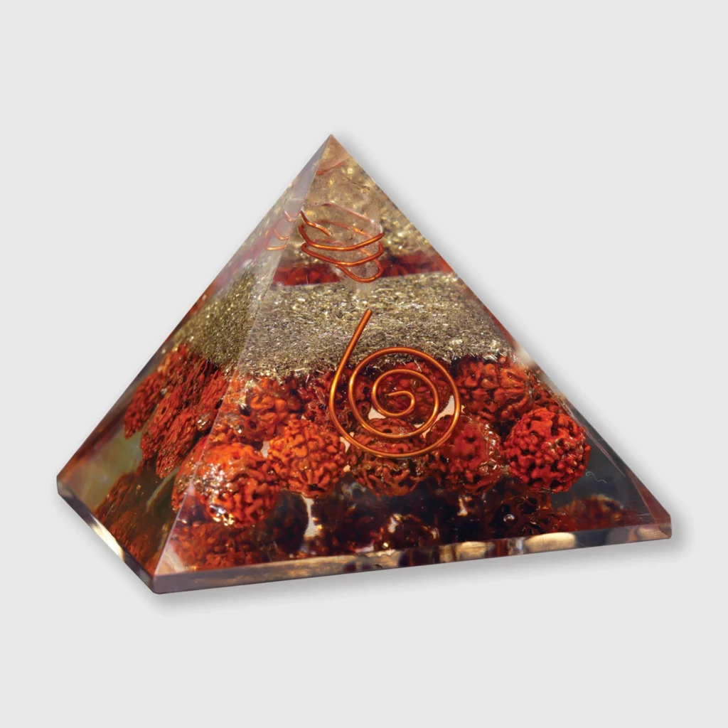 Organe Rudraksha Pyramid