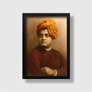 Swami Vivekananda | Spiritual Guru | Powerful Photo Frame | A3 | A4 | 6x8 inch