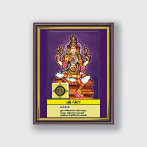 Sri Chitra | Thithi Devathai | Energized Powerful Photo Frame | 6x8 inch